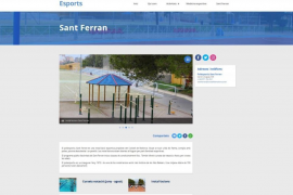 El Consell posa en marxa un web d'esports per «promoure la proximitat amb la ciutadania»
