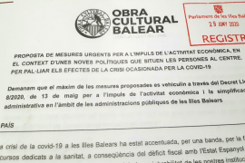 L'OCB registra les seves propostes al Projecte de Llei de reactivació econòmica en matèria de llengua, cultura i país