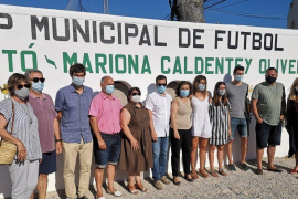 El camp de futbol de Felanitx ja té nom de dona: Torrentó-Mariona Caldentey Oliver
