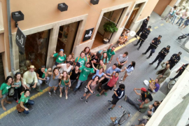 Identificacions durant la visita de Rajoy a Palma