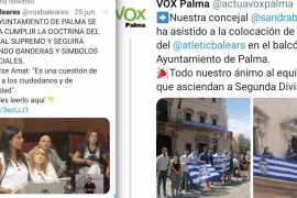 Vox s'embulla amb les banderes