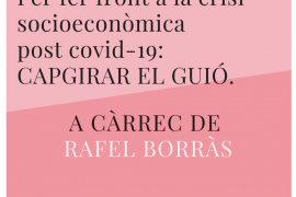Rafel Borràs parlarà de la crisi socioeconòmica post Covid-19 al 'Fòrum OCB'