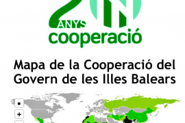 [MAPA] El Govern ha invertit 95,9 milions d’euros en projectes de cooperació internacional en els darrers vint anys