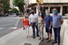 Palma suma dos quilòmetres de carril bici entre els carrers Andreu Torrens i Andrea Doria