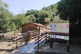 Ibanat contracta seguretat privada per garantir l'ús correcte de les zones d'acampada