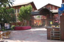 El recinte de s'Escorxador acull un dels casals de barri de Palma.