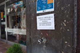 La font del carrer de Sa Lluna, manipulada per segona vegada