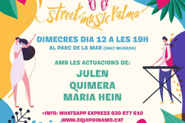 Arriba l'Street Music Palma 2020 al Parc de la Mar