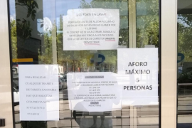 Denuncien que al centre de salut de Santa Maria no hi ha cap informació en català
