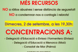 La UOB convoca concentracions el 2 de setembre per a reclamar «espais i docents»