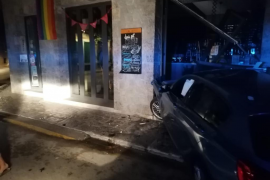 Accident a la plaça d'Amèrica