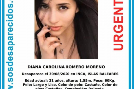 Cerquen una jove de 21 anys desapareguda aquest diumenge a Inca