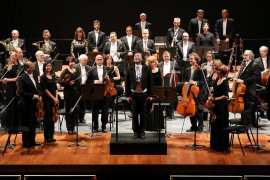 L'Orquestra simfònica i la pianista Gabriela Montero, junts al Castell de Bellver
