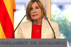 [VÍDEO] Carme Forcadell torna al Parlament de Catalunya i hi reivindica la llibertat d'expressió