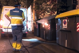 Emaya reinicia la desinfecciÃ³n de las calles en Son Gotleu, Pere Garau y el centro de Palma