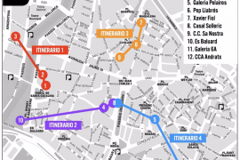 Itinearios de la Nit de l'Art.