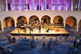 La Simfònica actuarà aquesta setmana al Castell de Bellver i l'Arxiu del Regne