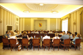 La reunió de treball celebrada aquest dijous és conseqüència del 20 de novembre de 2015, Dia Universal de la Infància quan es va celebrar el IV Parlament Infantil.