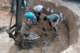 Finalitzen les tasques d’excavació per a localitzar una possible fossa al Coll d’Artà sense cap indici del 1936