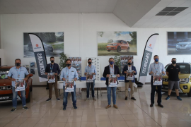 Moment de l'acte de presentació que es feu aquest passat dimarts.











FOTO : BOTA