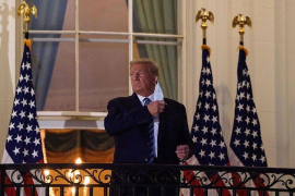 Trump torna a la Casa Blanca tot i que el seu estat de salut és una incògnita