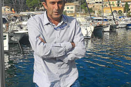 Santiago Mayol al Port de Sóller.