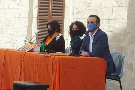 Imatge de la presentació del còmic 'Aina Moll, la gran defensora de la nostra llengua' en el marc del Festival Còmic Nostrum.