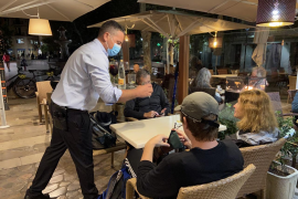 Bars i restaurants de Sóller, baix mínims per les restriccions
