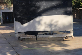 L'Ajuntament de sa Pobla lamenta la destrossa d'un mural que es presentà ahir