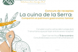 Convoquen un concurs de receptes per a recuperar el patrimoni gastronòmic de la Serra de Tramuntana