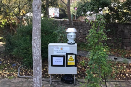 El Govern instal·la un mesurador d'aire al Jardí Botànic i al Museu de Ciències