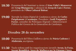 Carles Puigdemont, Jordi Puigneró i Núria Cadenes protagonitzaran el 33è Seminari Blanquerna