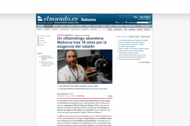 Jorge Skibinsky, l'home que el 2009 va dir que partia de Mallorca però s'hi va quedar per justificar la violència masclista