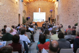 La capella de Santa Caterina es va omplir de gom a gom.