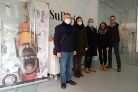 Joan Font, Marta Jordà. Jaume Alzamora, Maria Bel Rotger i Guillem Coll.