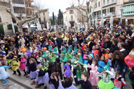 SOLLER - CARNAVAL - LOS ESCOLARES DE TODA LA ISLA CELEBRAN EL CARNAVAL.