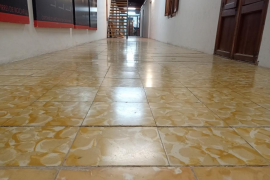 Un altre tram del segon pis de ses Escolàpies s’enfonsa i serà apuntalat