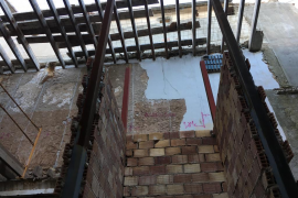 Estat actual de les obres.