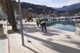 Finalitzen les obres de consolidació al moll del Port