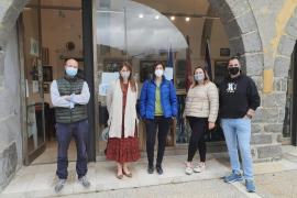 Toni Timoner, Marga Sureda, Eli López, Anaïs Perrotte i Juan Oliver.