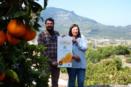Sebastià Aguiló i Llucia Pizá presentaren el cartell fa dues setmanes.