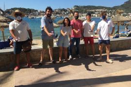Rotary Club i Rotaract reparteixen 15.000 cendrers a la platja de'n Repic