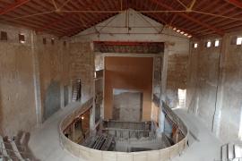 Estat actual de l'interior del teatre.