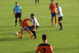Imatge del partit (foto Pepe Vargas de Futbol Balear)
