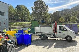 Sóller Recicla és l’encarregada de la recollida selectiva.