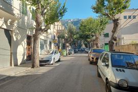 Gran Via és un dels carrers més transitats del centre de Sóller.