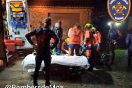 Imatge del rescat per part del servei d'emergències.