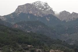 Estampa del Puig Major avui matí.