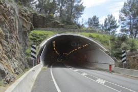 El túnel de sa Mola estarà tancat al trànsit avui i demà vespre per tasques de manteniment