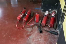 Els usuaris del pàrquing de sa Calatrava denuncien vandalisme continuat